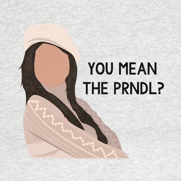 "You Mean the PRNDL?" Suite Life London Tipton Drawing by simonescha